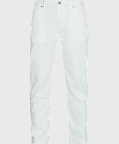 Hansen & Jacob Trousers 11611 5-PKT CUTN SEW PAN OXFORD White
